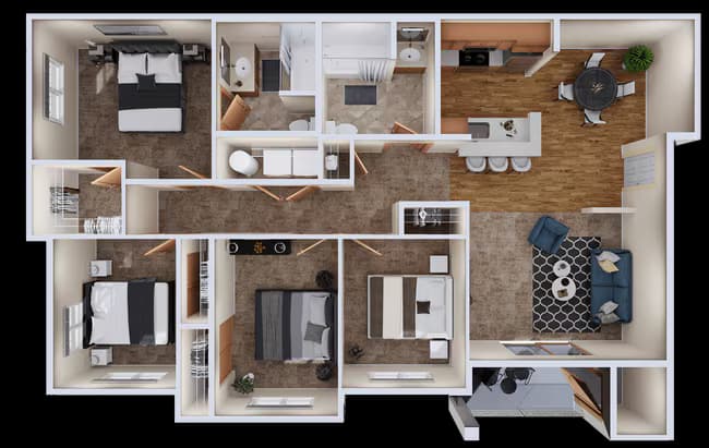 Maple R404 floor plan