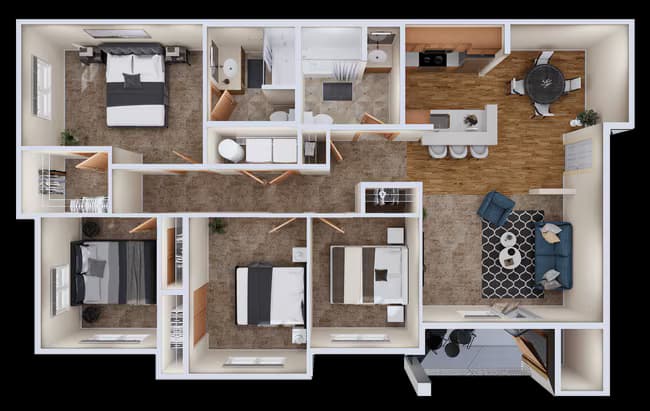 Spruce Q304 floor plan