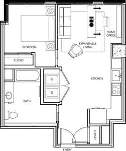A17TH E240 floor plan