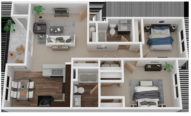 BROOKE L244 floor plan