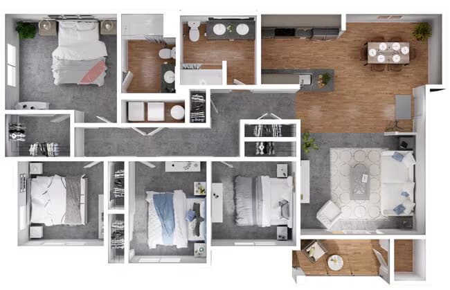 Colby F301 floor plan