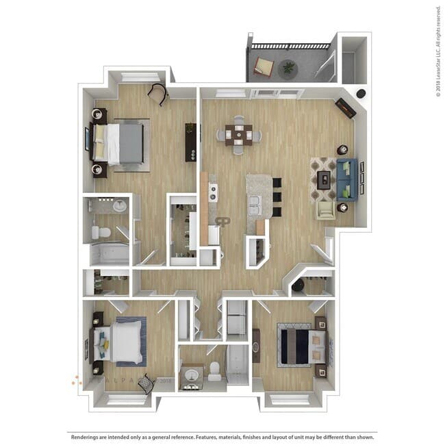 Tiburon F202 floor plan