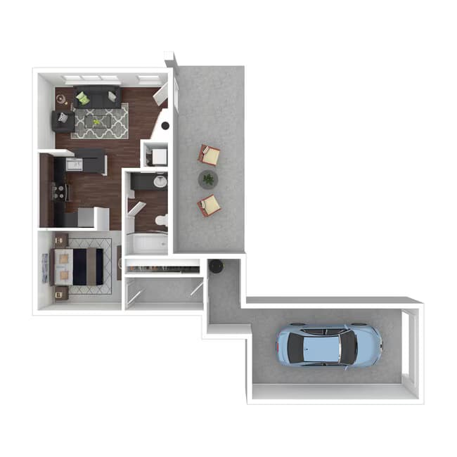 STUDIO 09-103 floor plan