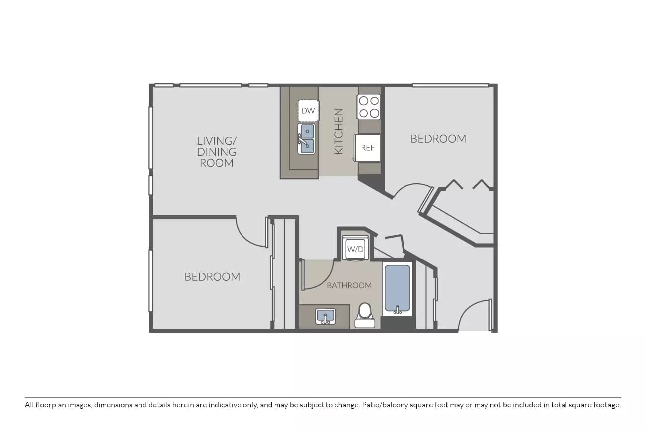 Flare 208R floor plan
