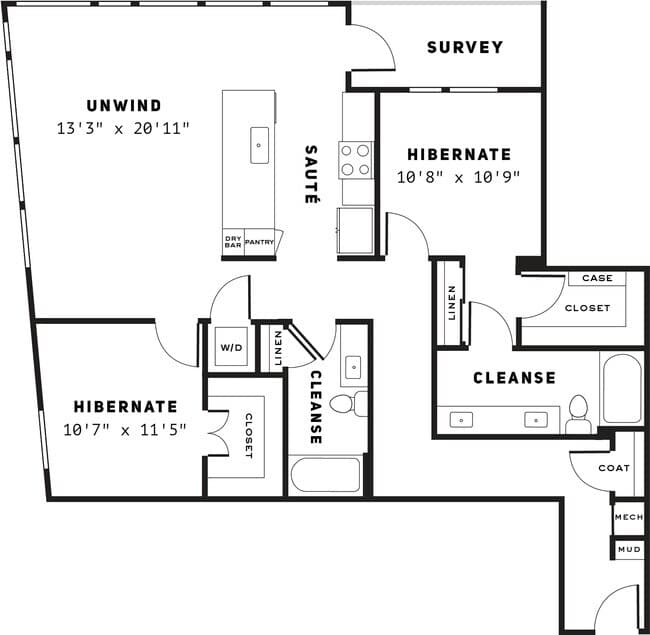 B6 306 floor plan