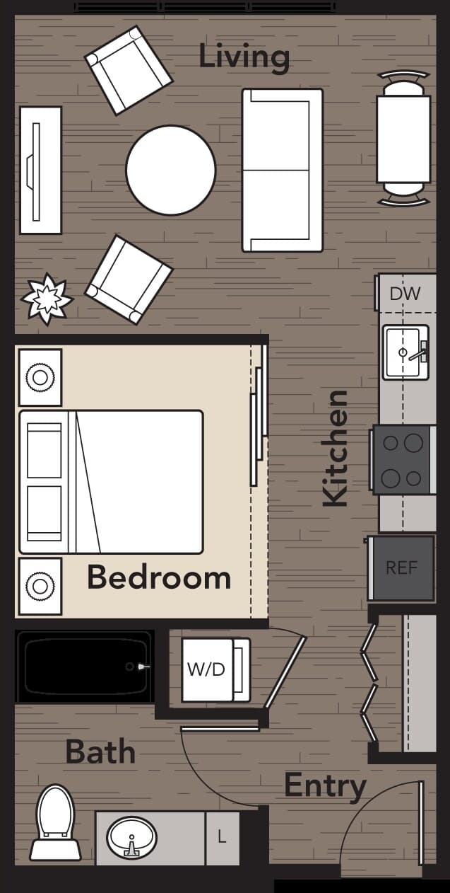 B2 412 floor plan