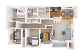Foxglove F301 floor plan