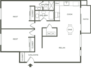 The Aspen 8110F floor plan