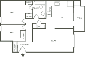 The Orchard 8102B floor plan