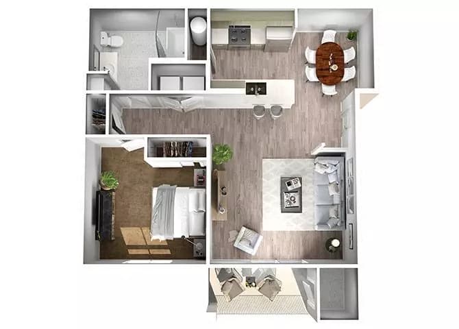 Camden A206S floor plan