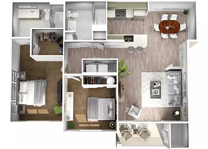 Sutton D106S floor plan