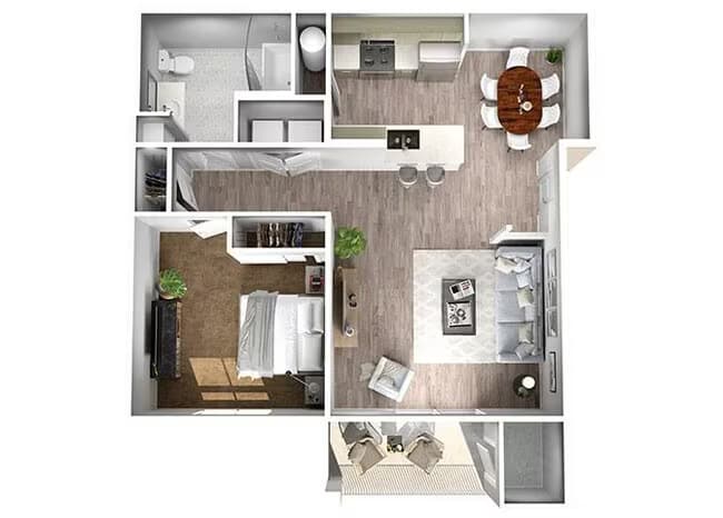 Camden F205S floor plan