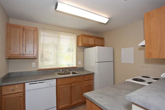 Two Bedroom One Bath Income Restricted L-L301 floor plan