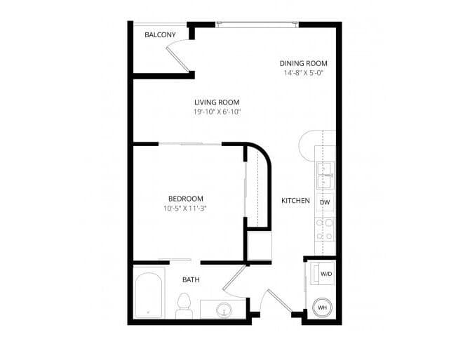 Unit 203 203 floor plan