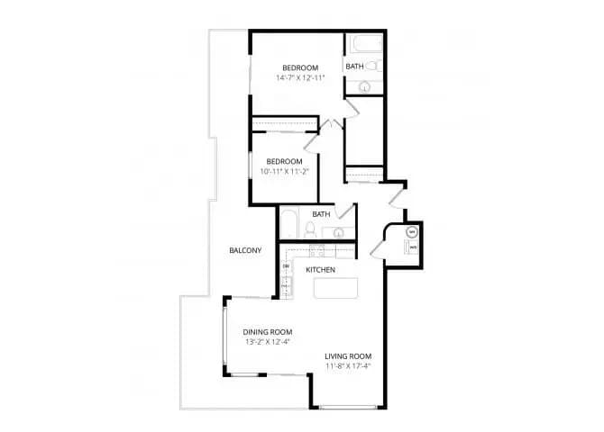 Santa Rosa WAIT22B floor plan