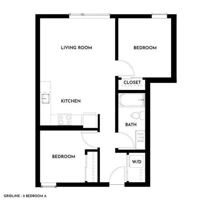 2x1 A 618 floor plan