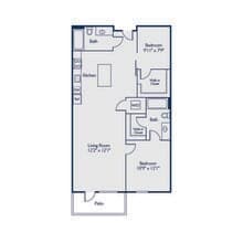 B2A 309 floor plan