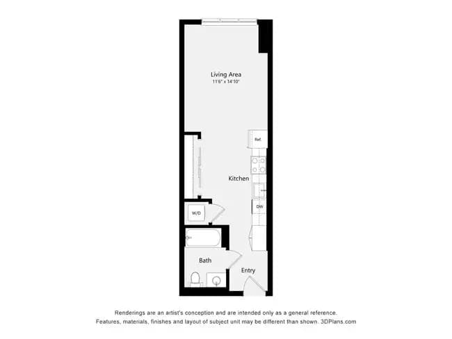 Studio 1 ARCH 314 floor plan