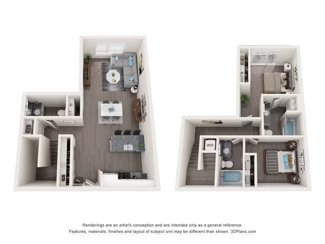 Townhome A 314 floor plan