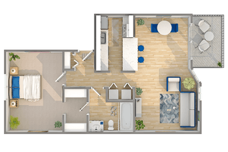 A1 C-C204 floor plan