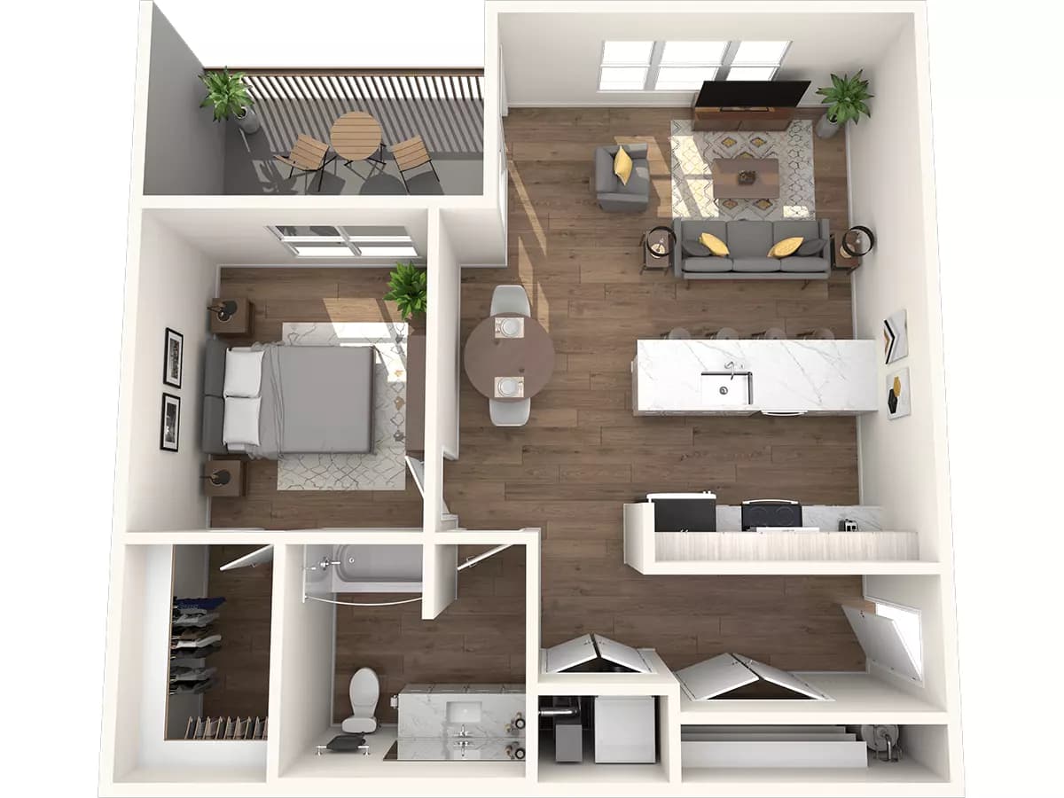 Whitworth 8-E1 floor plan