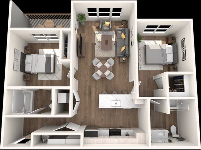 Unit 7-F1 7-F1 floor plan