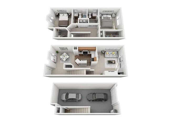 Dawnville T1 floor plan