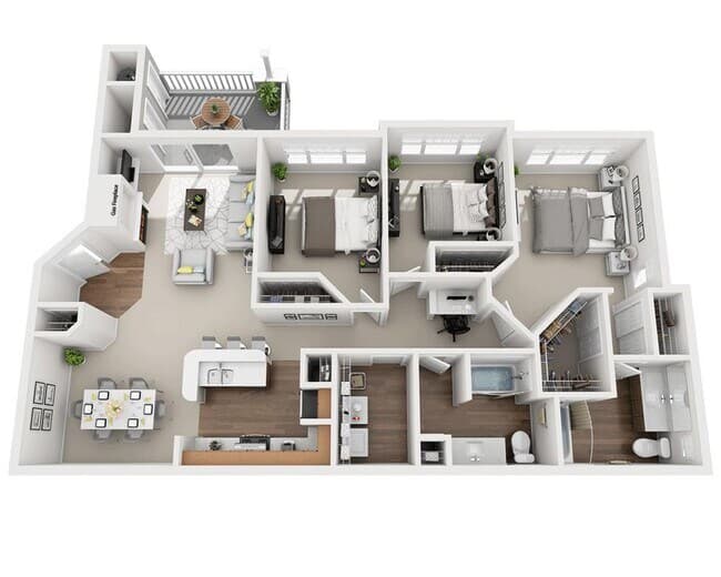 Hawthorne Y305 floor plan