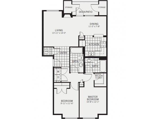 WESTLAND M-302 floor plan