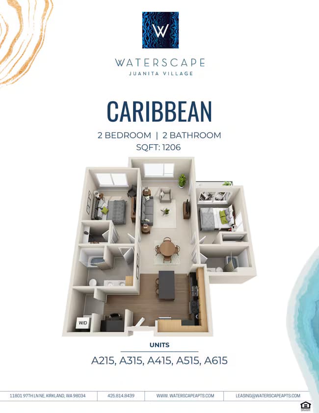 Caribbean A215 floor plan
