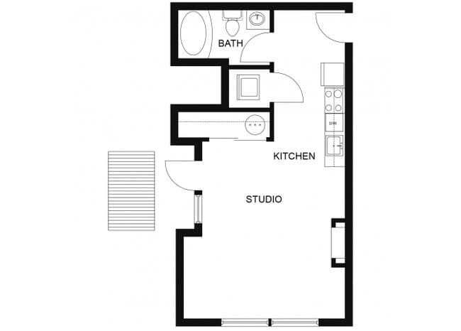 Unit J317 J317 floor plan