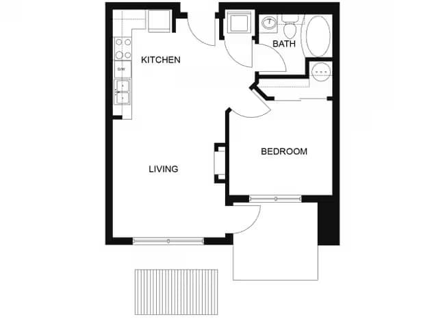 Unit C504 C504 floor plan
