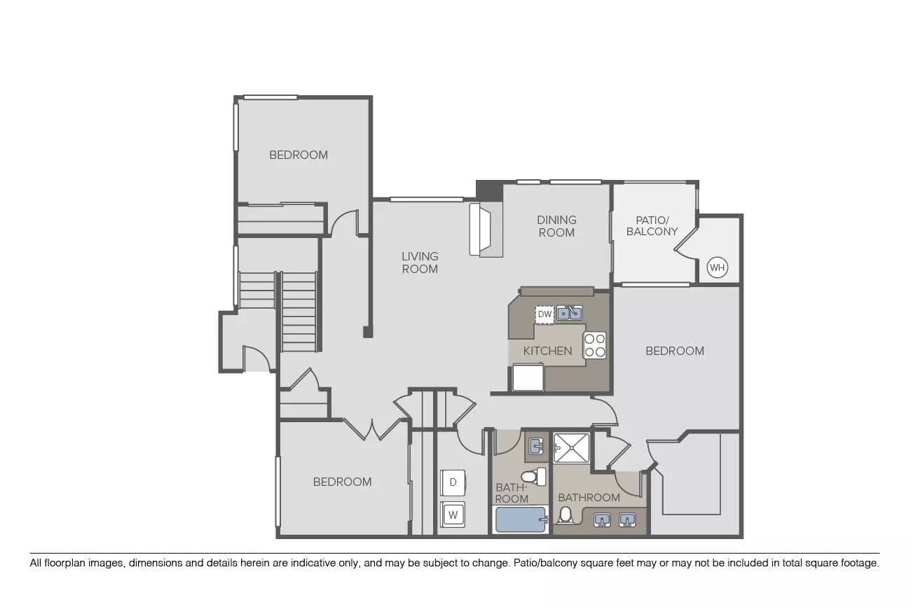 Unit DD202 DD202 floor plan