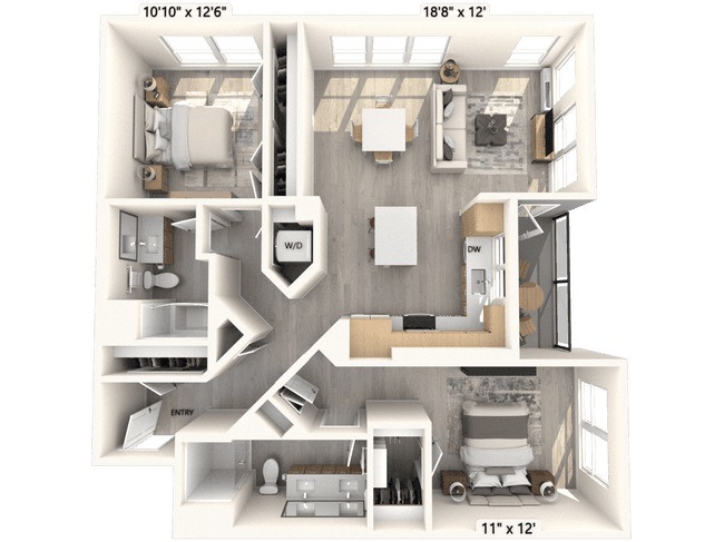 BM14-3 00A-444 floor plan