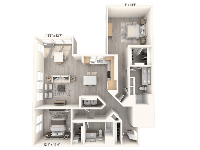 BM15-4 00A-422 floor plan
