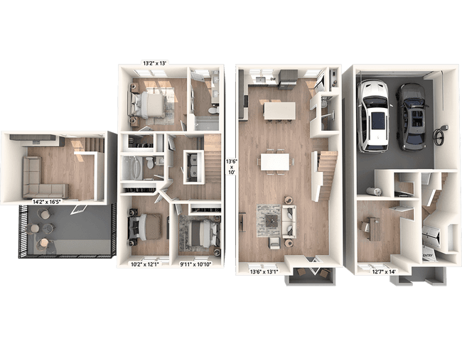 C2TD-2145 00K-C floor plan