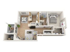 1x1 TMR 784 L203 floor plan