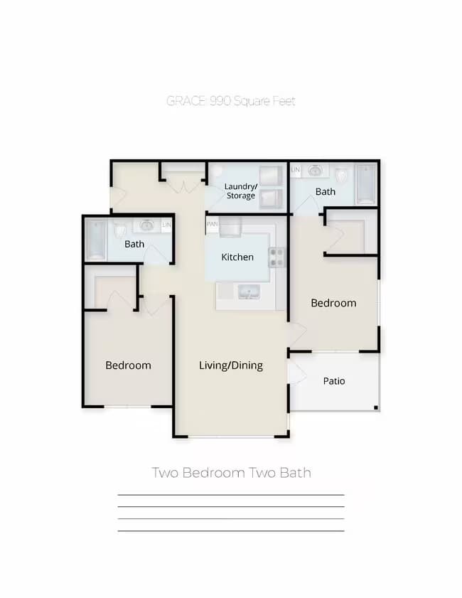 Grace D-101 floor plan