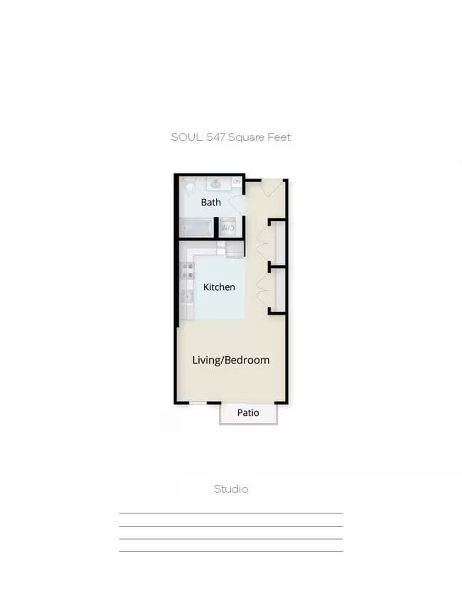 Soul X-504 floor plan