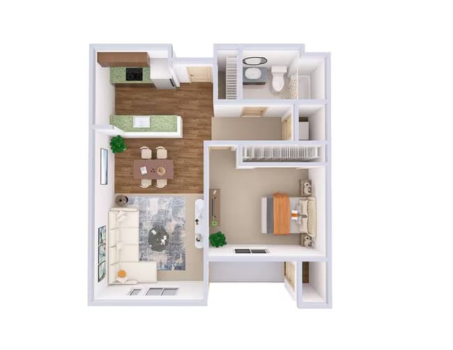 Kirby K304 floor plan