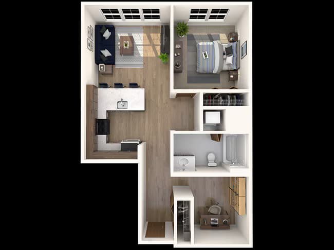 Unit 520 520 floor plan