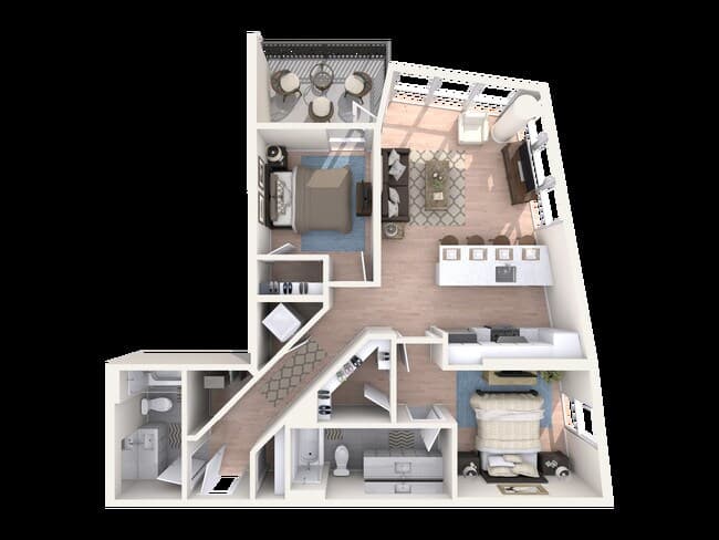 C1.2 878 floor plan