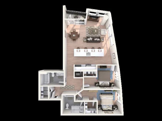 C1.4 973 floor plan