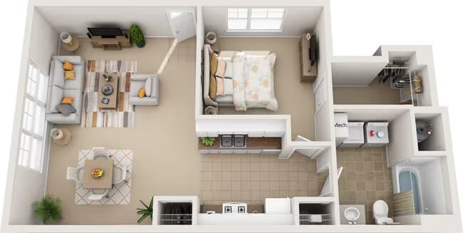 Apple floor plan