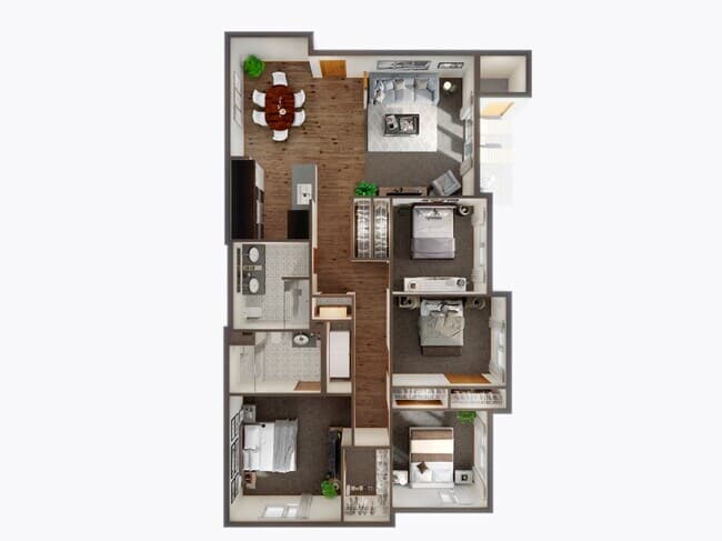 Porter B208 floor plan
