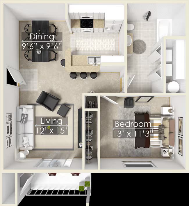HONEYSUCKLE L-105 floor plan
