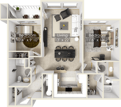 LAUREL L-206 floor plan