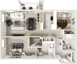 MADRONA L-307 floor plan