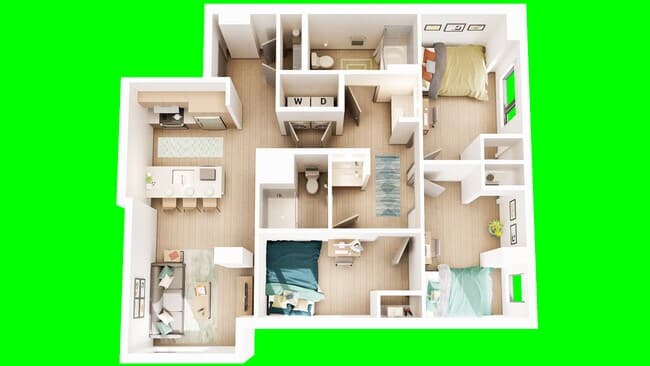 C1 Private floor plan