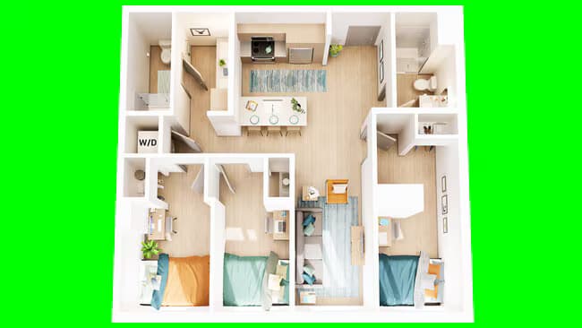 C5 Private floor plan